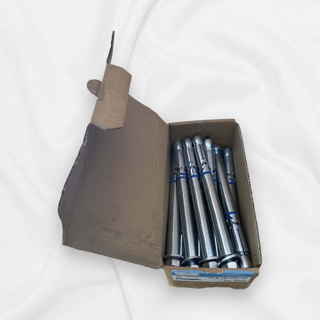 TASSELLO A BATTERE METALLICO USO INTENSIVO HSL M12X220 FORO D.ESTE 18mm PEZZI 2