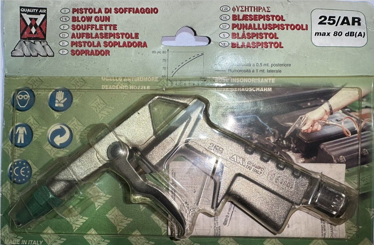 Pistola Soffiaggio 25/AR Antirumore ANI Italy