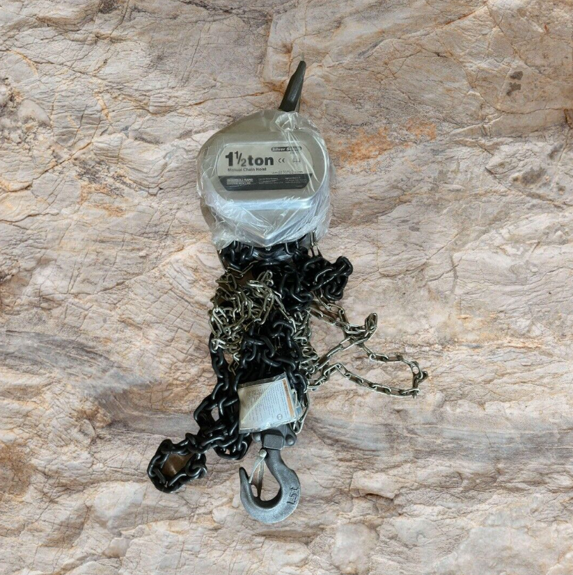 Paranco a catena manuale con gancio robusto Portata 1500kg L 3m Ingersoll Rand
