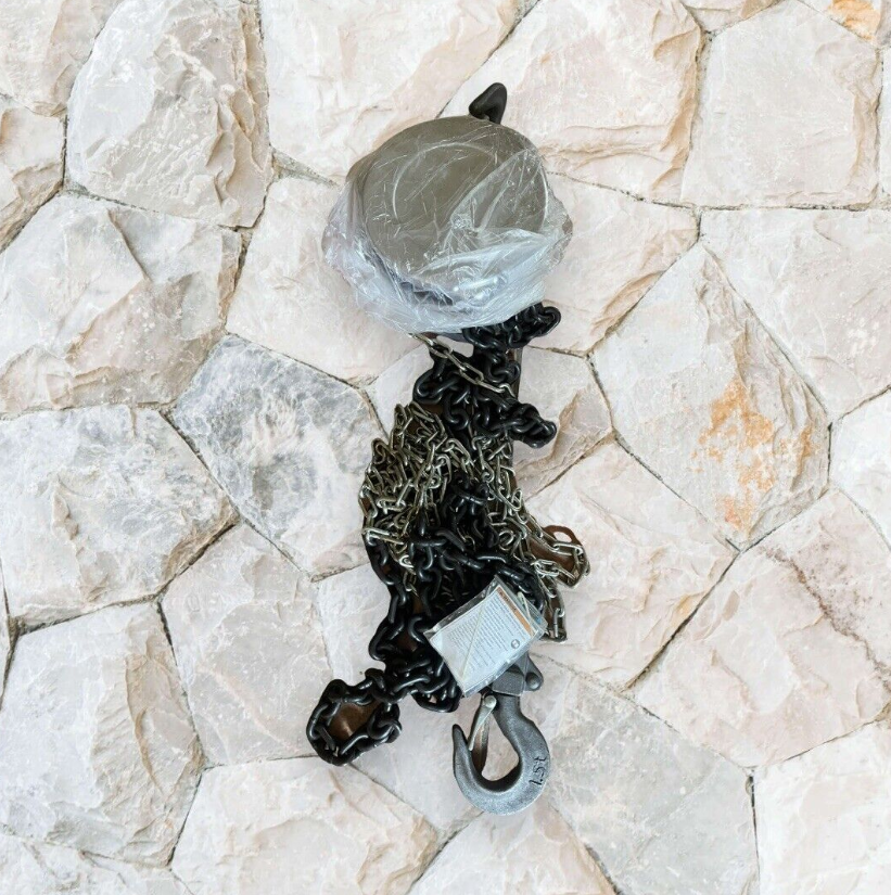 Paranco a catena manuale con gancio robusto Portata 1500kg L 3m Ingersoll Rand