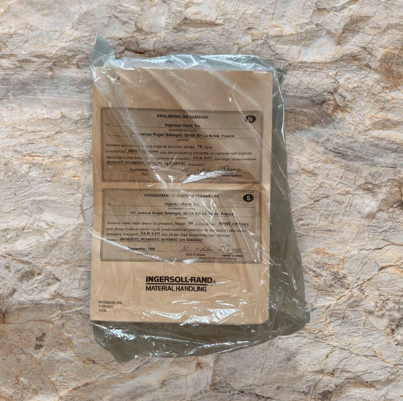 Paranco a catena manuale con gancio robusto Portata 1500kg L 3m Ingersoll Rand