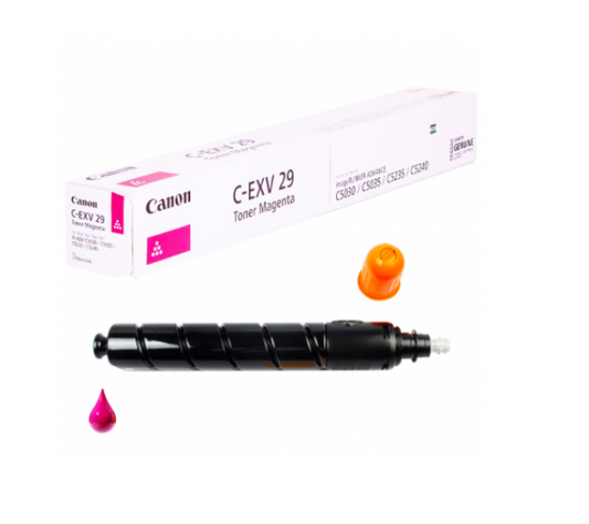 CANON C-EXV 29 2798B002 MAGENTA TONER CARTRIDGE ORIGINALE