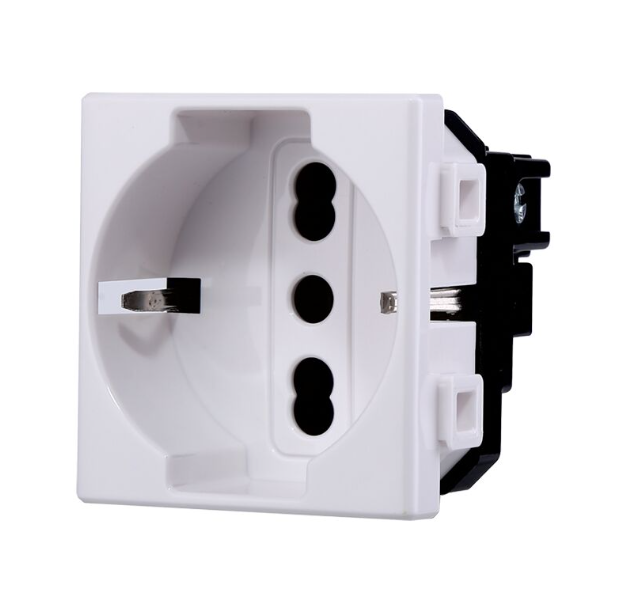 BTICINO AM5440/16 Presa Standard Tedesco e Bipasso - Serie Matix