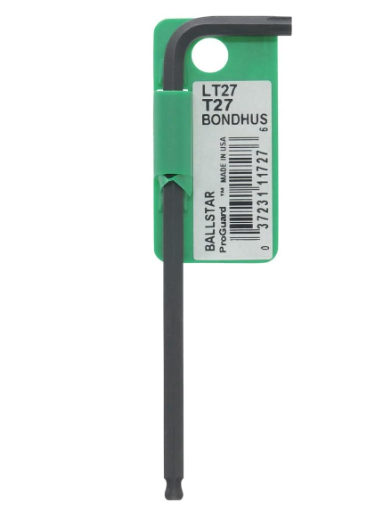 BONDHUS LT Chiave Torx con Estremità Sferica TX