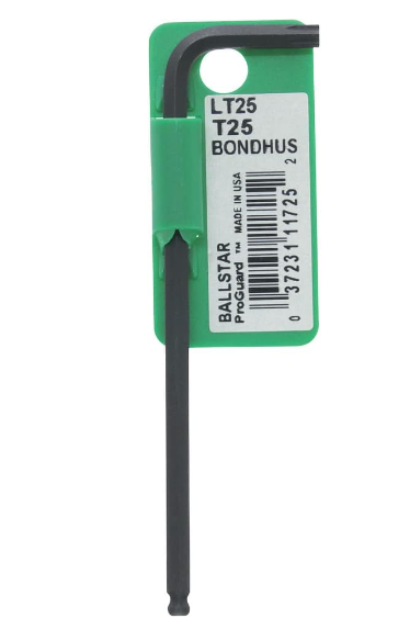 BONDHUS LT Chiave Torx con Estremità Sferica TX