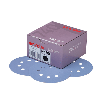 Dischi in Velcro Ceramici Smirdex 125mm 8 Fori