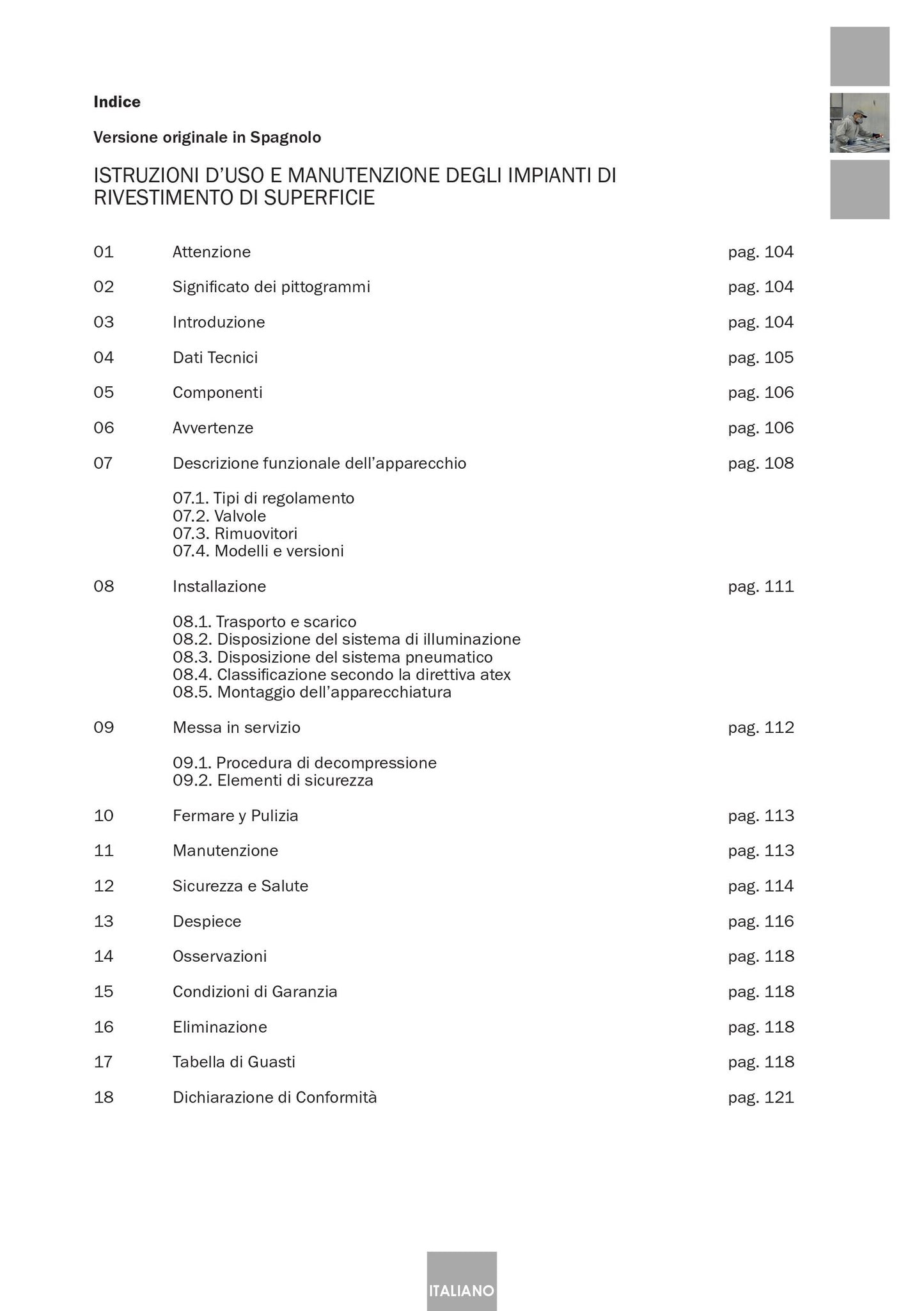 Serbatoio a Pressione Industriale 6110 Inox Articolo 10540701 Sagola