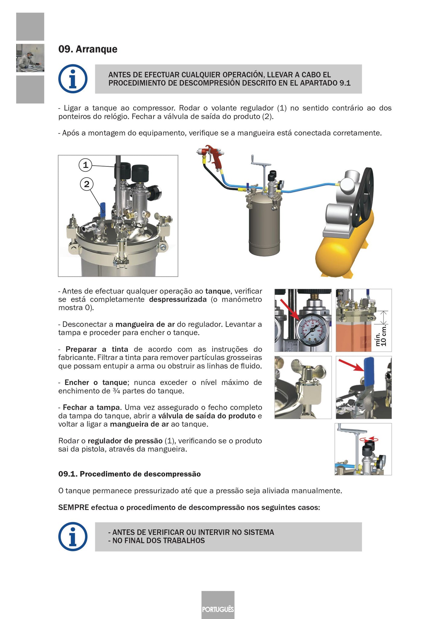 Serbatoio a Pressione Industriale 6110 Inox Articolo 10540701 Sagola
