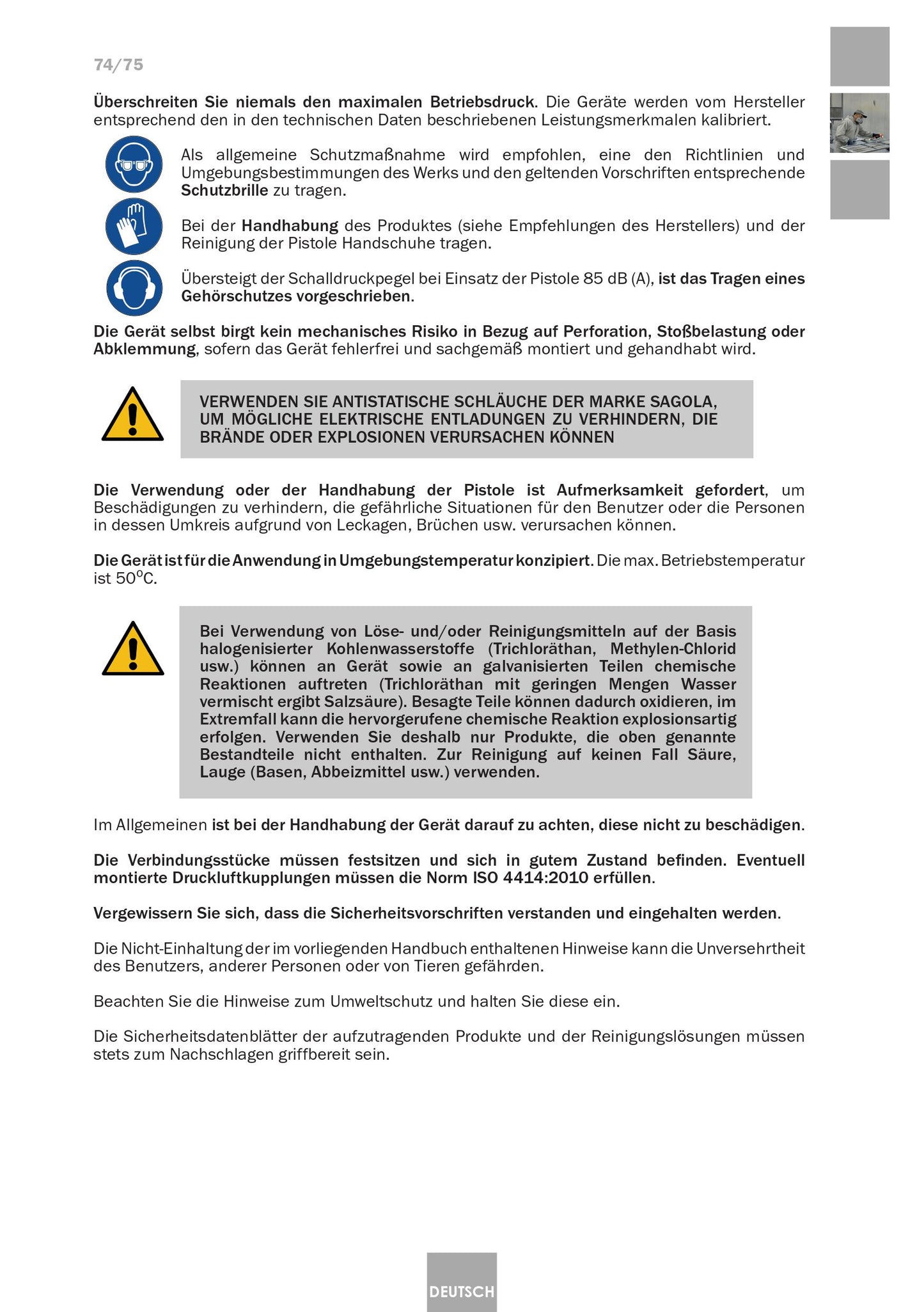 Serbatoio a Pressione Industriale 6110 Inox Articolo 10540701 Sagola