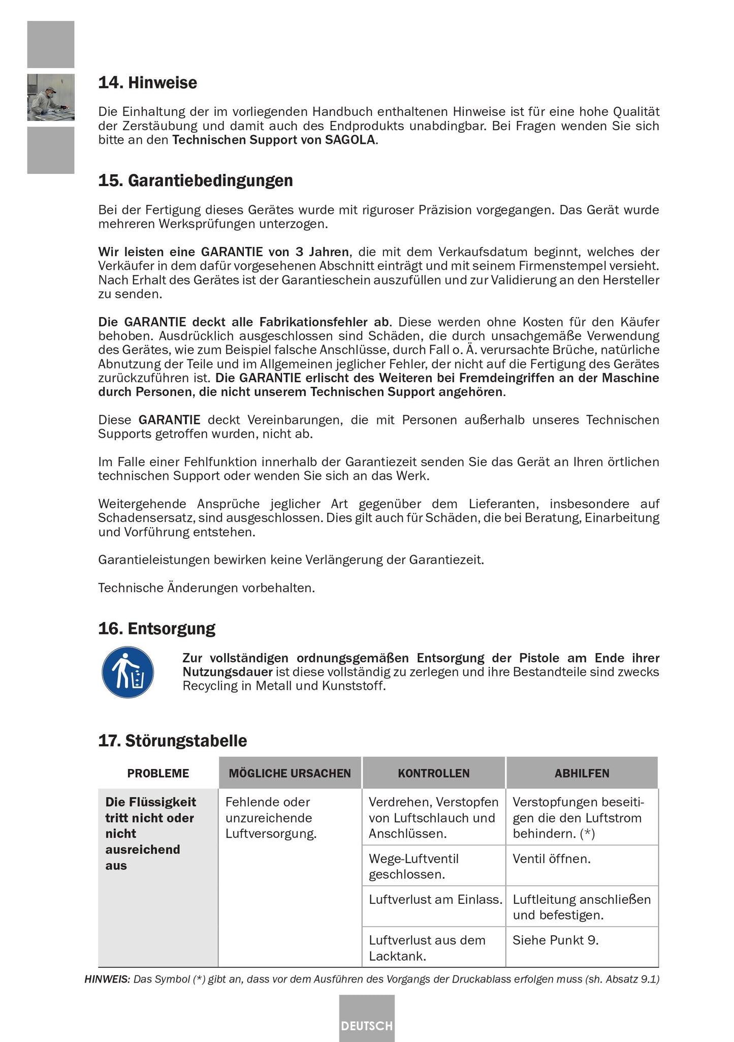 Serbatoio a Pressione Industriale 6110 Inox Articolo 10540701 Sagola