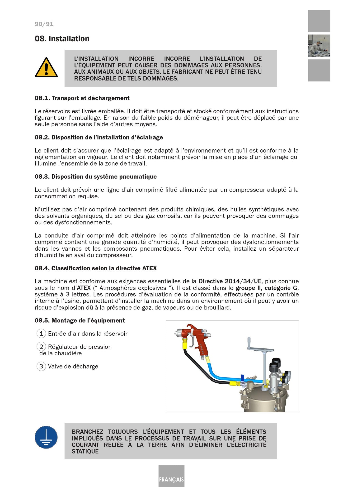 Serbatoio a Pressione Industriale 6110 Inox Articolo 10540701 Sagola