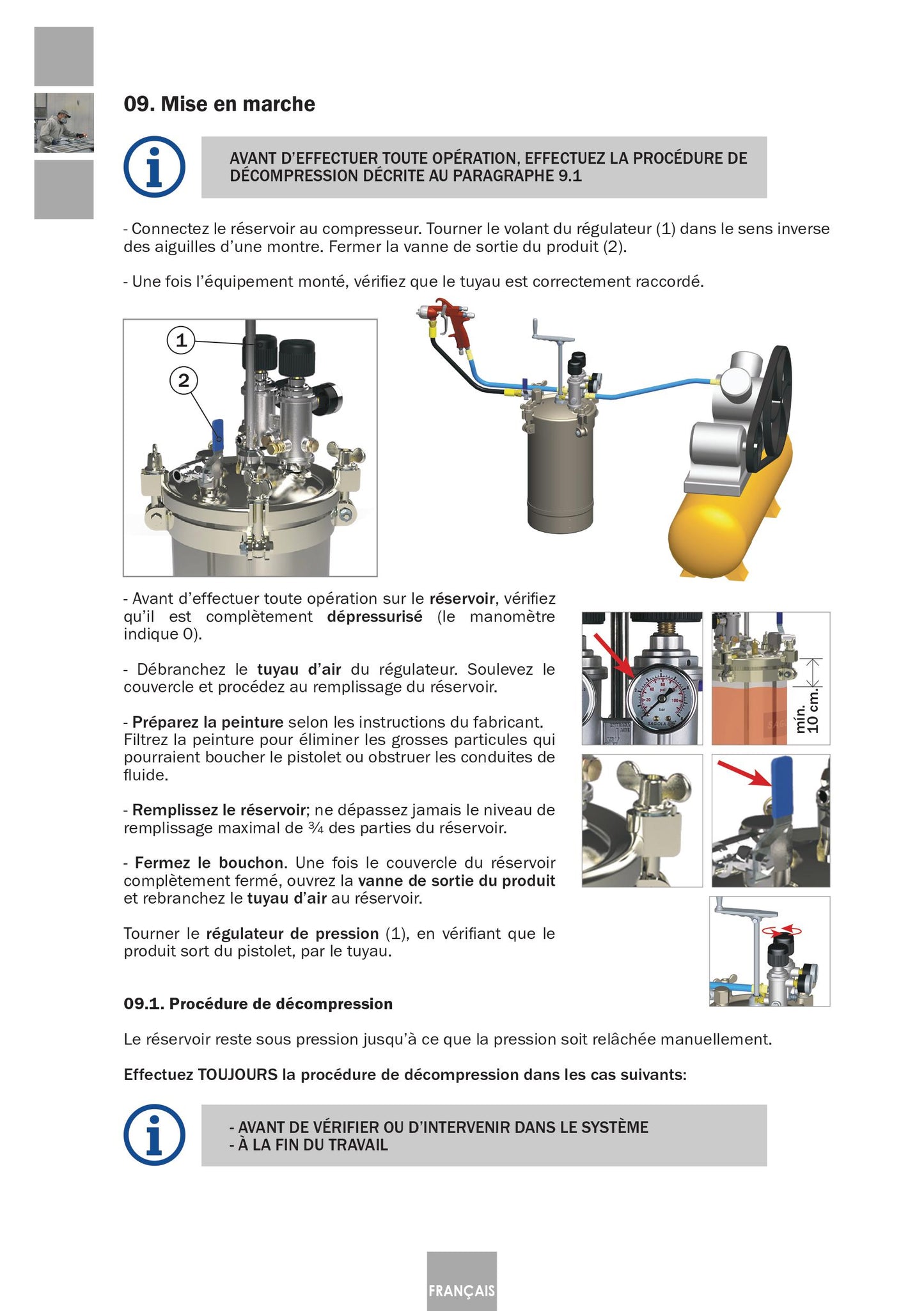 Serbatoio a Pressione Industriale 6110 Inox Articolo 10540701 Sagola