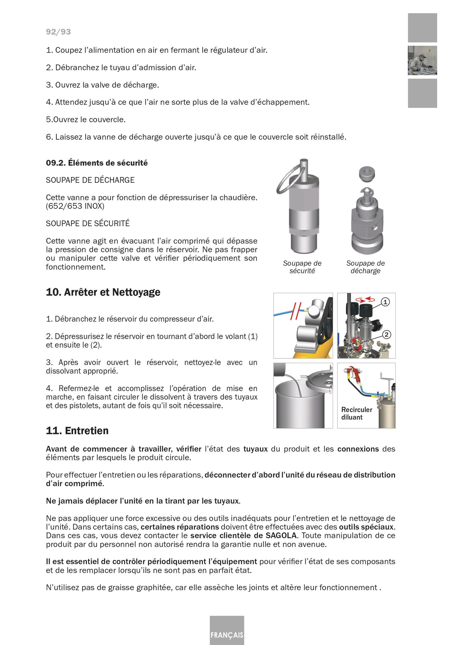 Serbatoio a Pressione Industriale 6110 Inox Articolo 10540701 Sagola