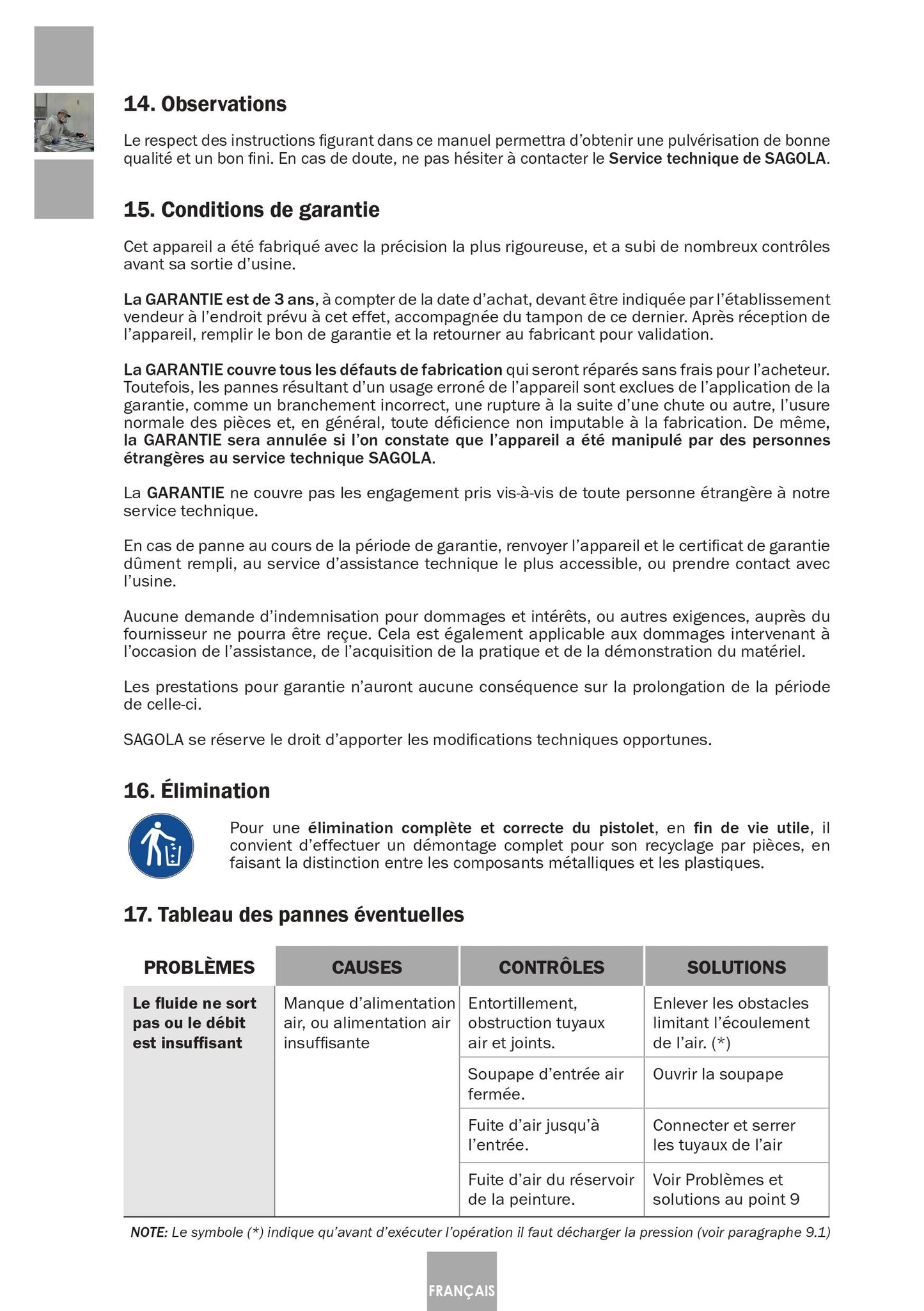 Serbatoio a Pressione Industriale 6110 Inox Articolo 10540701 Sagola