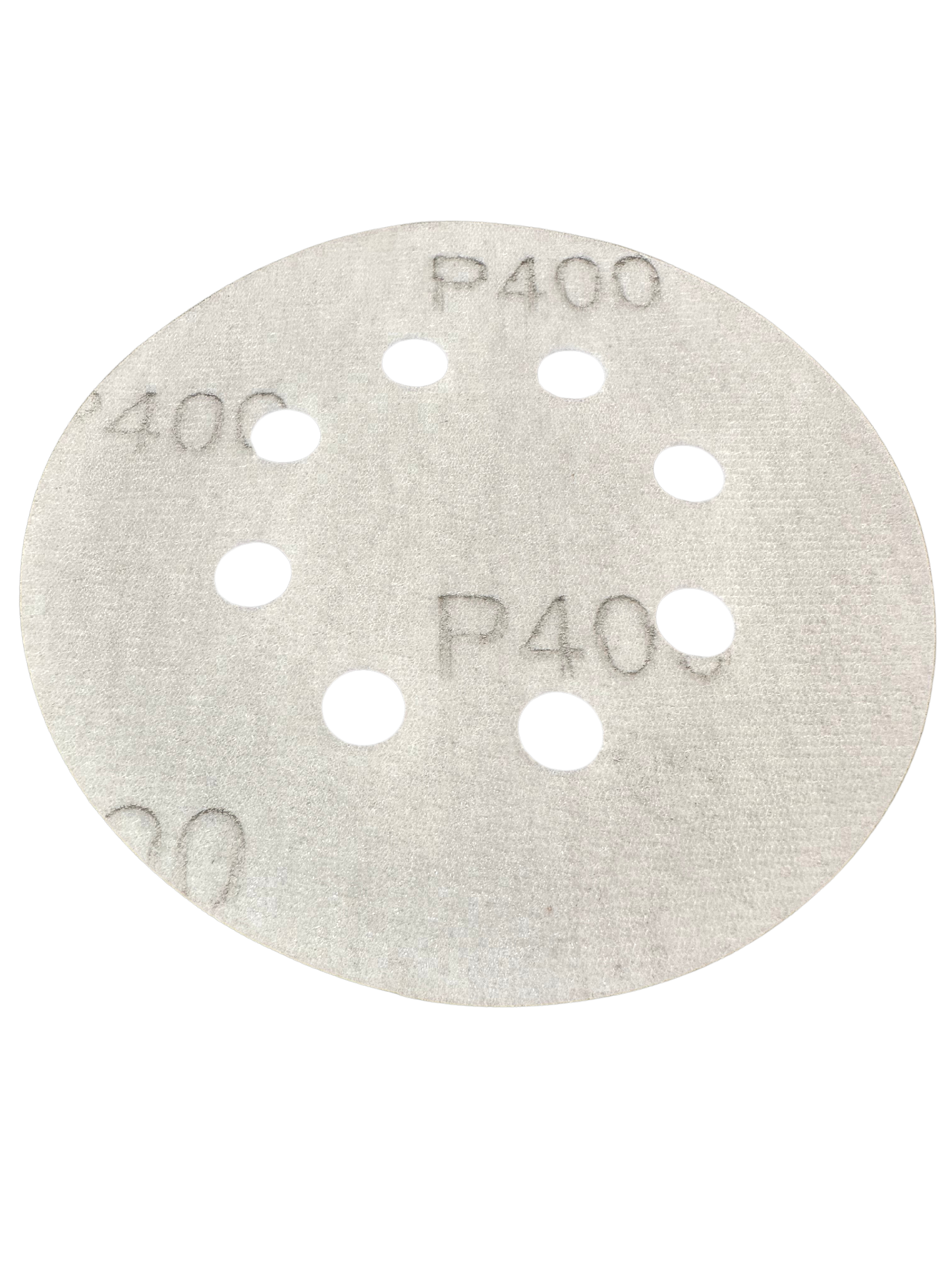 Discos de lija con velcro FLM de 125 mm y 8 orificios - Grano 80 a 800