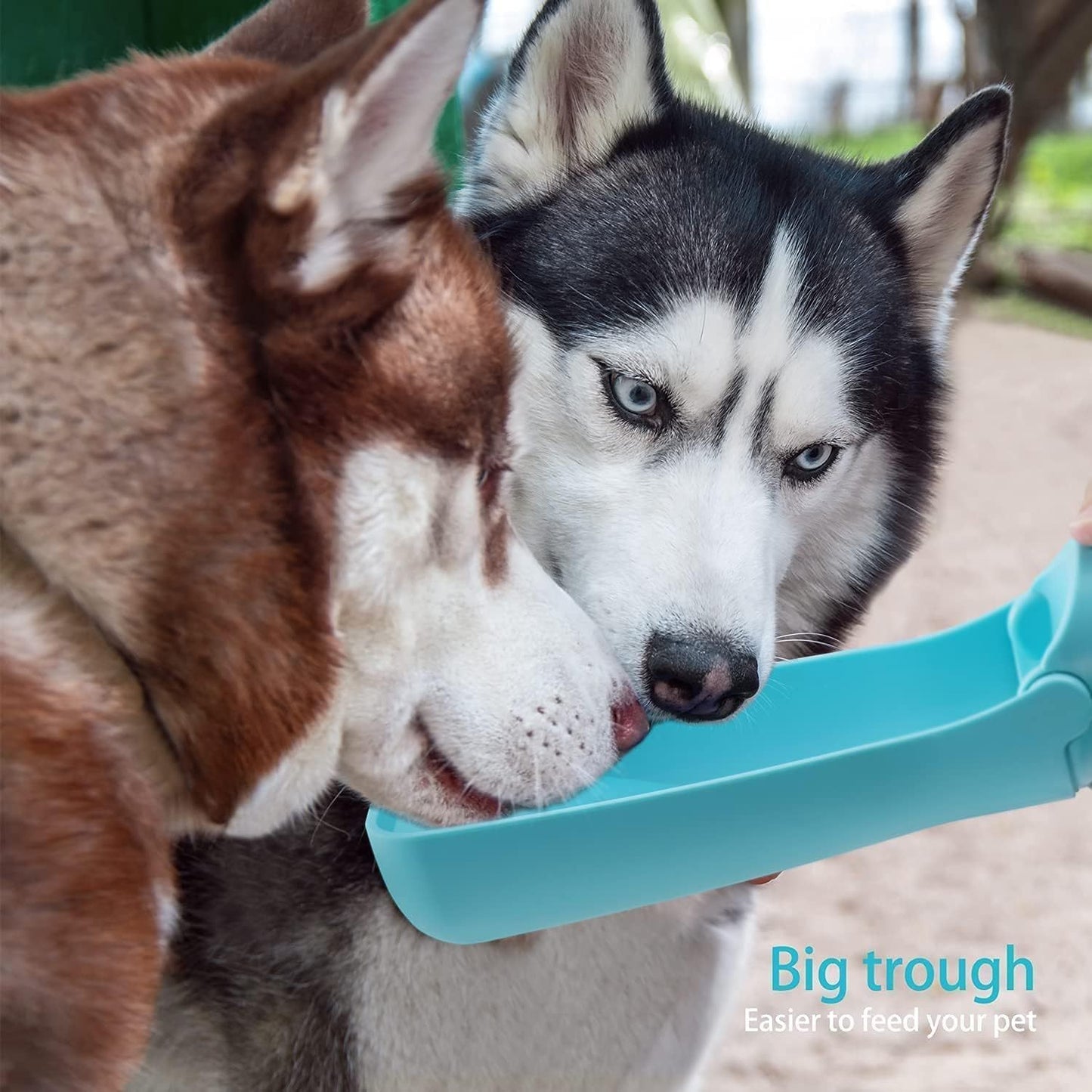 Botella de agua portátil para perros para caminar, botellas de agua portátiles para mascotas para cachorros, dispensador de agua para perros pequeños, medianos y grandes, cuenco de agua para perros, accesorios para perros