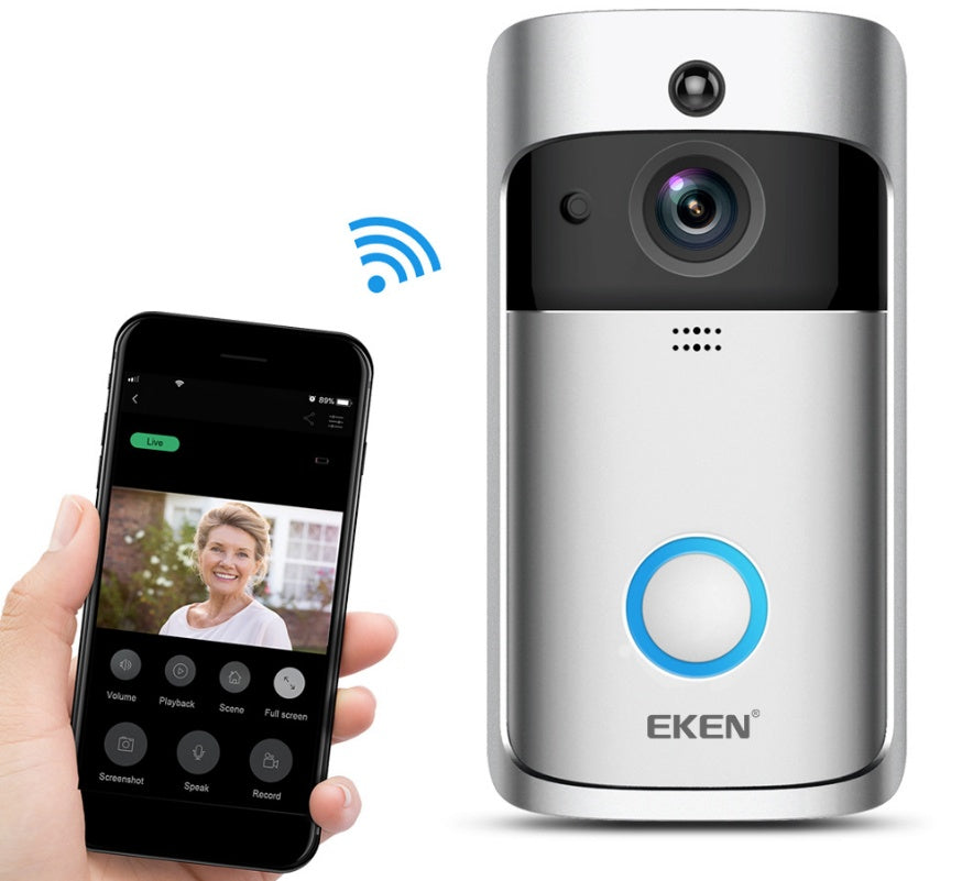 Smart Video Doorbell Wireless WiFi Security Door Bell