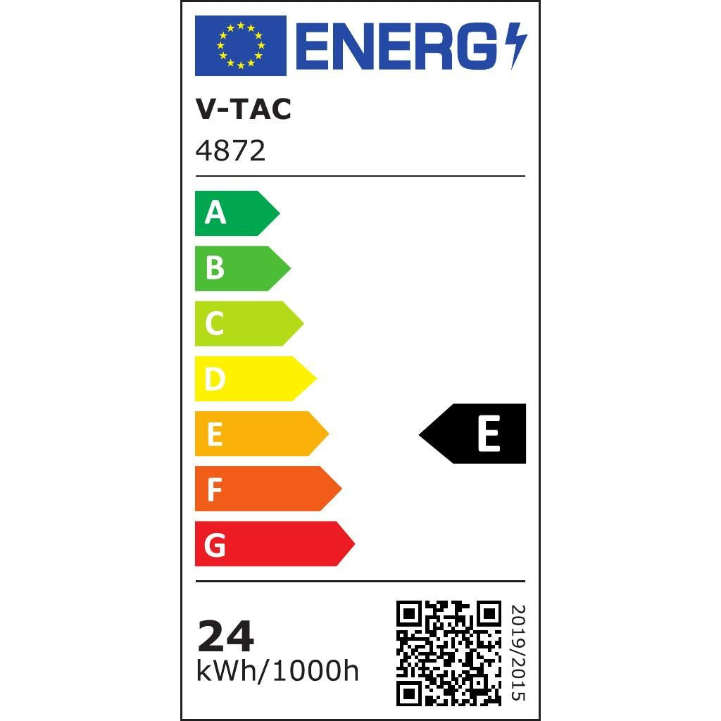 V-TAC Mini Pannello LED 24W Montaggio ad Incasso Rotondo 3000K - SKU 4872