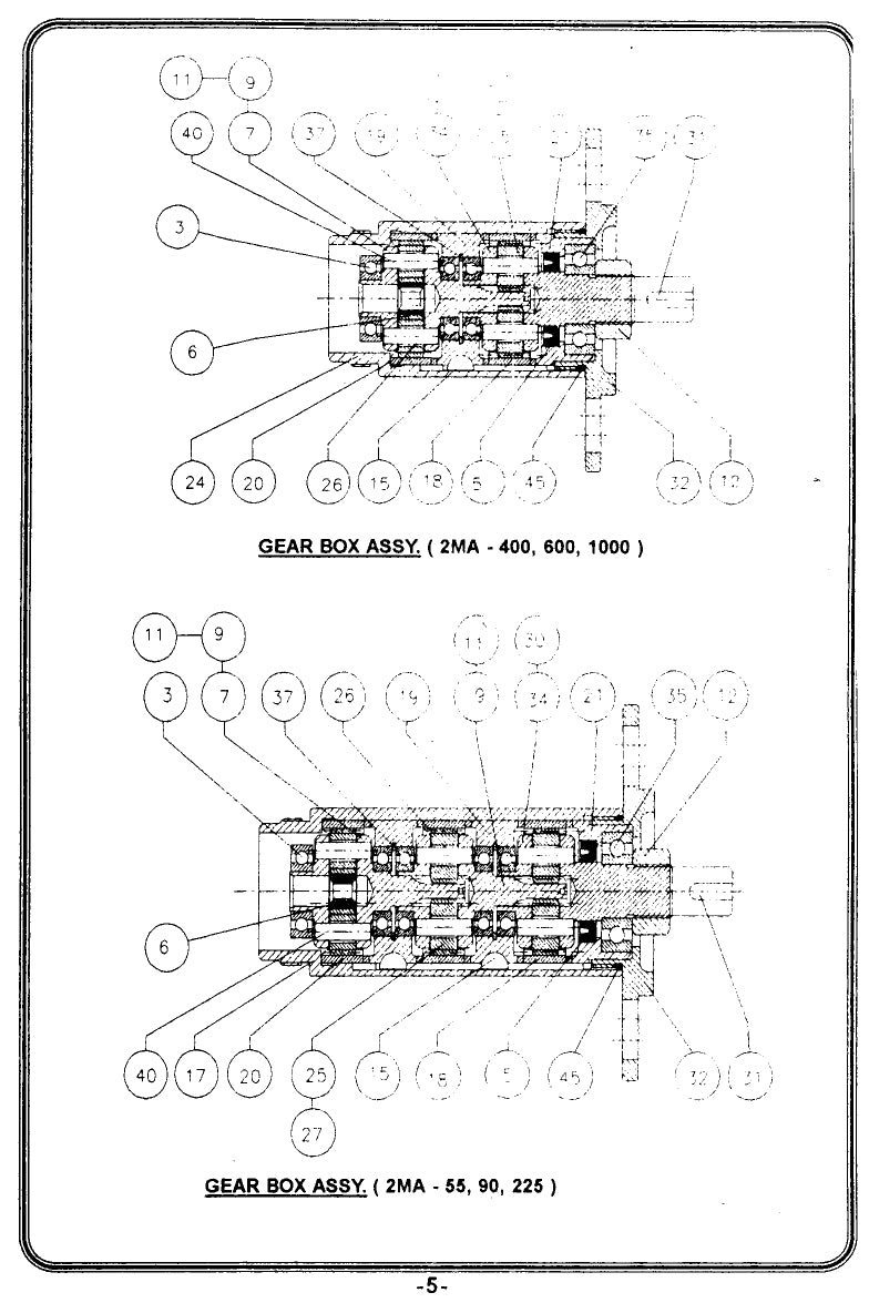 Motore Ingersoll Rand 2ME-400 - 0,22 kW 04664884